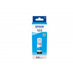 Epson 103 - 65 ml - azul cyan - original - recarga de tinta - para Epson L1210, L3210, L3211, L3250, L3251, L3256, L3260, L3266