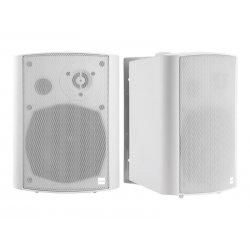 VISION Professional Active 5.25" Wall Speakers - LIFETIME WARRANTY - 2 x 15w (RMS) - 2-way - 1 x minijack input / 1 x 2-Phono 