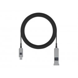 Huddly - Cabo USB - USB Tipo A (M) para USB Tipo A (F) - USB 3.1 Gen 1 - 15 m - Active Optical Cable (AOC) - preto 709004379043
