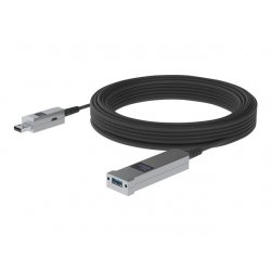 Huddly - Cabo USB - USB Tipo A (M) para USB Tipo A (F) - USB 3.1 Gen 1 - 5 m - Active Optical Cable (AOC) 7090043790443