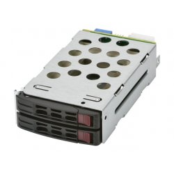 Supermicro - Compartimento do drive de armazenamento - 2.5" - preto - para CSE LA26AC12-R1K23AW MCP-220-82616-0N