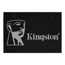 Kingston KC600 - SSD - encriptado - 256 GB - interna - 2.5" - SATA 6Gb/s - 256-bits AES - Self-Encrypting Drive (SED), TCG Opal