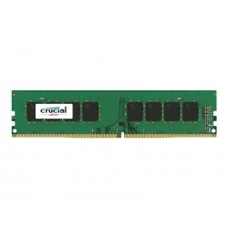 Crucial - DDR4 - módulo - 4 GB - DIMM 288-pin - 2400 MHz / PC4-19200 - CL17 - 1.2 V - unbuffered - sem ECC CT4G4DFS824A