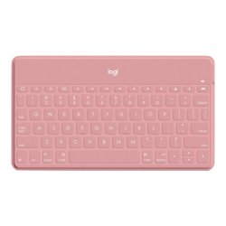 Logitech Keys-To-Go - Teclado - Bluetooth - QWERTZ - Suíço - rosa blush - para Apple iPad/iPhone/TV 920-010049
