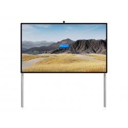 Steelcase Roam Collection - Suporte - para quadro interactivo - branco ártico, cinzento Microsoft - tamanho de tela: 85" - mont