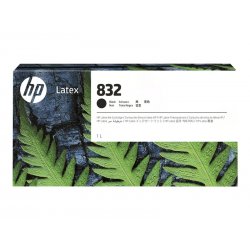 HP 832 - 1 L - preto - original - tinteiro - para Latex 700, 700 W 4UV75A