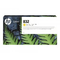 HP 832 - 1 L - amarelo - original - Latex - tinteiro - para Latex 700, 700 W 4UV78A