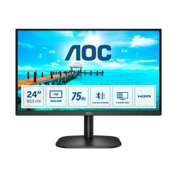 AOC 24B2XHM2 - B2 Series - monitor LED - 24" (23.8" visível) - 1920 x 1080 Full HD (1080p) @ 75 Hz - VA - 250 cd/m² - 3000:1 - 