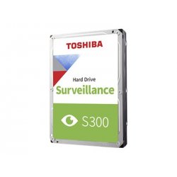 Toshiba S300 Surveillance - Disco rígido - 1 TB - interna - 3.5" - SATA 6Gb/s - 5700 rpm - buffer: 64 MB HDWV110UZSVA