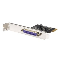 StarTech.com 1-Port Parallel PCIe Card, PCI Express to Parallel DB25 LPT Adapter Card, Desktop Expansion Controller for Printer