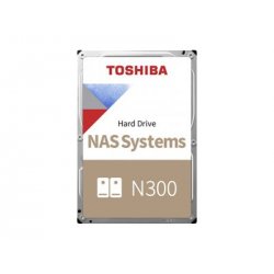 Toshiba N300 NAS - Disco rígido - 6 TB - interna - 3.5" - SATA 6Gb/s - 7200 rpm - buffer: 256 MB HDWG460UZSVA