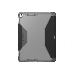 UAG Rugged Case for iPad 10.2-in (7th/8th Gen, 2019/2020) - Plyo Black/Ice - Tampa posterior para tablet - preto, gelo - 10.2" 