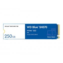 WD Blue SN570 NVMe SSD WDS250G3B0C - SSD - 250 GB - interna - M.2 2280 - PCIe 3.0 x4 (NVMe) WDS250G3B0C