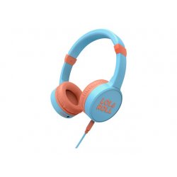 Lol&Roll Pop - Auscultadores supra-aurais com microfonoe - no ouvido - com cabo - macaco de 3,5 mm - azul 451166