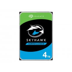 Seagate SkyHawk ST4000VX016 - Disco rígido - 4 TB - interna - 3.5" - SATA 6Gb/s - buffer: 256 MB - com 3 anos de Recuperação de