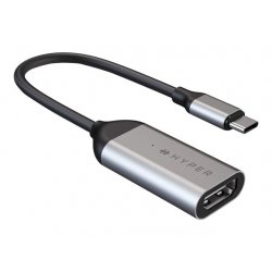 HyperDrive - Adaptador de vídeo - 24 pin USB-C macho para HDMI fêmea - suporte 4K60Hz HD425A