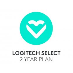Logitech Select - Contrato extendido de serviço - substituição antecipada de peças - 2 anos - resposta em tempo: 1 dia útil - 1