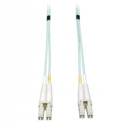 Eaton Tripp Lite Series 10Gb Duplex Multimode 50/125 OM3 LSZH Fiber Patch Cable (LC/LC) - Aqua, 3M (10 ft.) - Cabo patch - mult