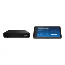 Logitech Tap IP + Lenovo ThinkSmart Core - BASE Bundle (no AV) for Zoom Rooms - Dispositivo de vídeo conferência - grafite - co