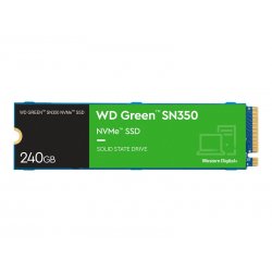 WD Green SN350 NVMe SSD WDS240G2G0C - SSD - 240 GB - interna - M.2 2280 - PCIe 3.0 x4 (NVMe) WDS250G2G0C