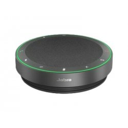 Jabra Speak2 75 UC - Altifalante mãos livres - bluetooth - sem fios - USB-C, USB-A - cinza escuro - Certificação Zoom, Cisco We