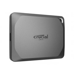 Crucial X9 Pro - SSD - encriptado - 1 TB - externa (portátil) - USB 3.2 Gen 2 (USB C conector) - 256-bits AES CT1000X9PROSSD9
