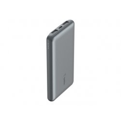 Belkin BoostCharge - Carregador portátil - 10000 mAh - 15 Watt - 3 A - 3 conectores de saída (2 x USB, 24 pin USB-C) - no cabo: