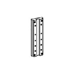 Ergotron - Componente de montagem (kit de suporte de montagem de calha) - para painel liso - alumínio - montável em parede - pa