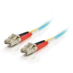 C2G LC-LC 10Gb 50/125 OM3 Duplex Multimode PVC Fiber Optic Cable (LSZH) - Cabo de rede - multi-modo LC (M) para multi-modo LC (