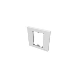 VISION Techconnect Modular AV Faceplate - LIFETIME WARRANTY - Single-Gang UK surround - frame which accommodates two modules - 