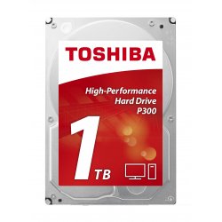 Toshiba P300 Desktop PC - Disco rígido - 1 TB - interna - 3.5" - SATA 6Gb/s - 7200 rpm - buffer: 64 MB HDWD110UZSVA