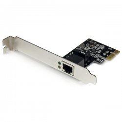 StarTech.com 1 Port PCIe Gigabit Network Server Adapter NIC Card - Dual Profile - Gigabit Desktop Adapter REV E Intel 6 Chip su