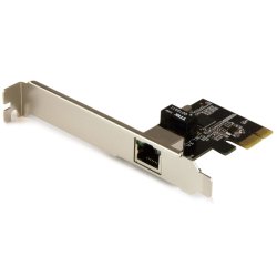 StarTech.com Placa de rede Gigabit Ethernet de 1 porta - PCI Express, Intel I210 NIC - Adaptador de rede - PCIe baixo perfil - 