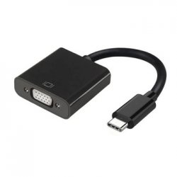 Adaptador USB-C para VGA Preto AISA109-0347
