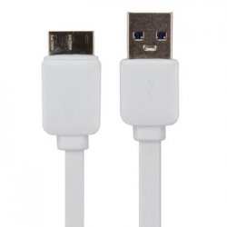 Cabo USB-A 3.0 para micro-USB 3.0 Branco 1m VELPCMP89W