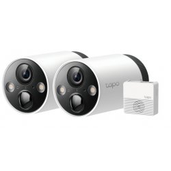 Câmera de Segurança TP-Link Smart Wire-Free, 2 Camera System, Exterior IP65 TapoC420S2