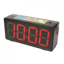 Relógio Parede Cronómetro Temporizador Leds 10cm VELWC200