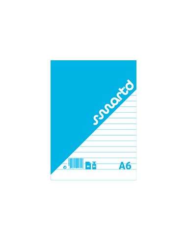 Bloco Notas A6 Pautado SmartD 80Fls...