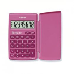 Calculadora de Bolso Casio LC401LV Rosa 8 Digitos CAS-LC401LVPK