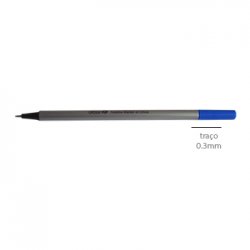 Marcador Fino Azul 0,3mm 1un 129Z28731