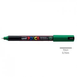 Marcador Uniball Posca PC-1MR 0,7mm Verde (6) 1un 1293133/UN