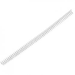 Argolas Espiral Metálicas Passo 5:1 16mm Prata 100un 1713090