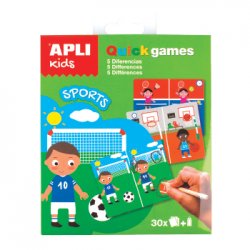 Jogo Apli Kids Quick Games Tema Desporto APL15233