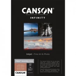 Papel A3 310g Canson Infinity PrintMaking Rag 100% 25Fls 1236111007