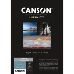 Papel A4 310g Canson Infinity Etching Rag 100% 10Fls 1236211005