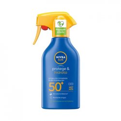 Protetor Solar SPF50+ Nivea Sun Protege Hidrata Spray 270ml 6831406