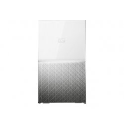 WD My Cloud Home Duo WDBMUT0040JWT - Dispositivo de armazenamento pessoal em nuvem - 4 TB - HDD 2 TB x 2 - Gigabit Ethernet WDB