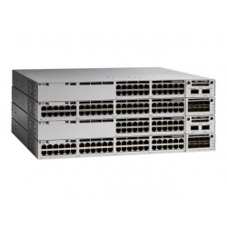 Cisco Catalyst 9300L - Network Essentials - interruptor - L3 - 48 x 10/100/1000 + 4 x Gigabit SFP (ligação ascendente) - montáv