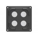 Compulocks Universal Tablet Magnetic Mount, VESA Compatible - Componente de montagem (montagem magnética) - para tablet - bloqu