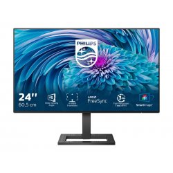 Philips E-line 242E2FA - Monitor LED - 24" (23.8" visível) - 1920 x 1080 Full HD (1080p) @ 75 Hz - IPS - 300 cd/m² - 1000:1 - 1